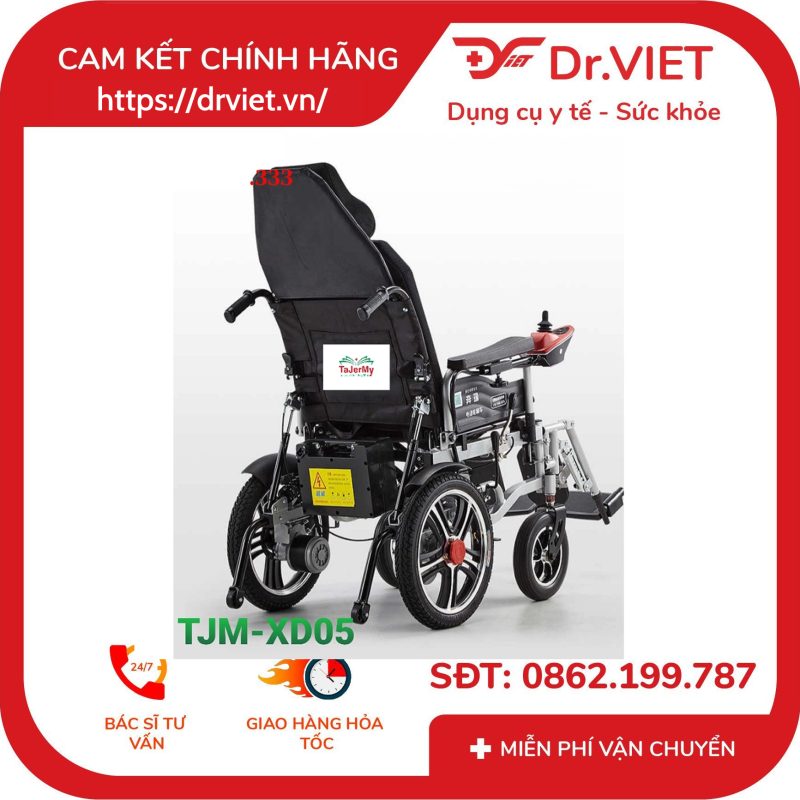 Xe lăn điện đa năng ngã nằm TAJERMY TJM-XD05