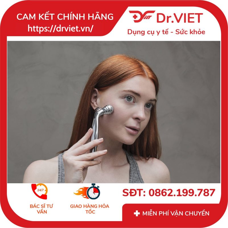 Cây lăn massage điện sinh học Vline Homedics FAC-BR200
