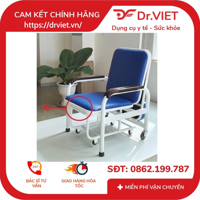Ghế nằm chăm sóc bệnh nhân T14 12 Ghế nằm chăm sóc bệnh nhân T14