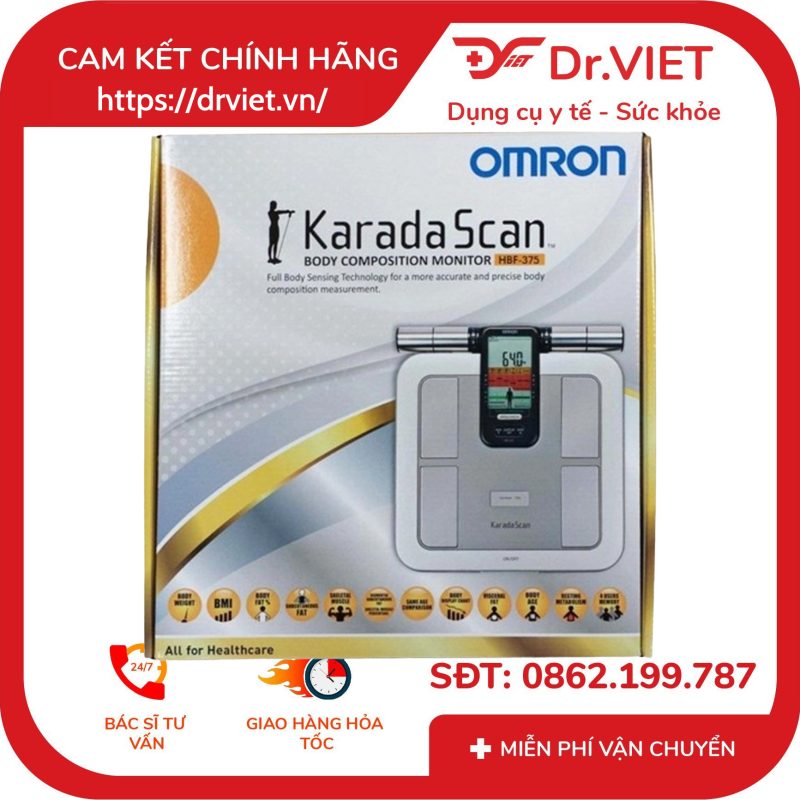 Máy đo thành phần cơ thể Omron HBF-375