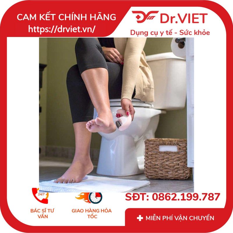 Máy tẩy da chết gót chân Homedics PED-1301
