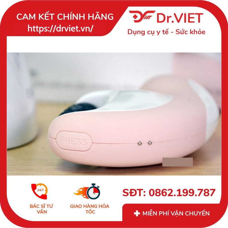 Máy tẩy da chết gót chân Homedics PED-1301
