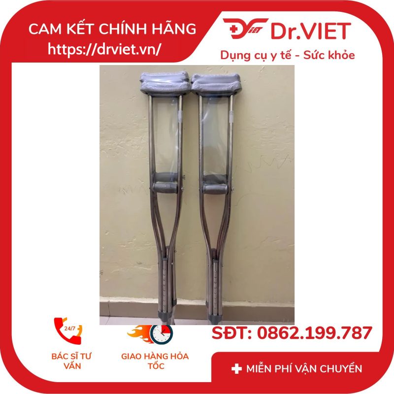 Nạng inox Eco-Crutch C 92S 12 Nạng inox Eco-Crutch C 92S
