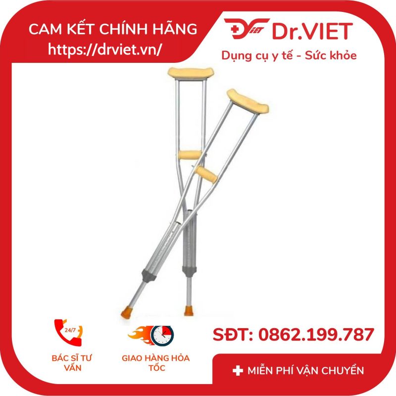 Nạng inox Eco-Crutch C 92S 13 Nạng inox Eco-Crutch C 92S