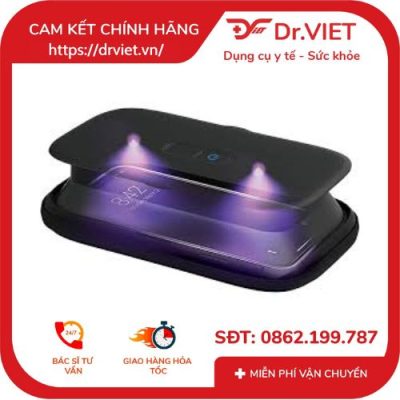 Hộp khử khuẩn công nghệ tia UV HoMedics SAN-PH100 12 Hộp khử khuẩn công nghệ tia UV HoMedics SAN-PH100