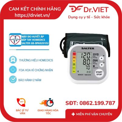 Máy đo huyết áp bắp tay điện tử Salter GB-BPA9201EU 15 Máy đo huyết áp bắp tay điện tử Salter GB-BPA9201EU