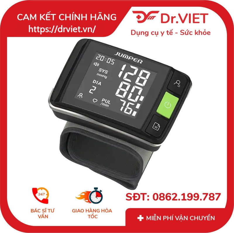 Máy đo huyết áp cổ tay Jumper JPD-HWA10