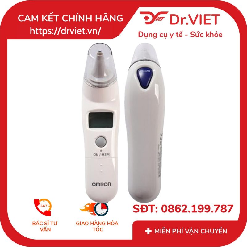 Alternative view of Nhiệt kế điện tử đo tai TH839S