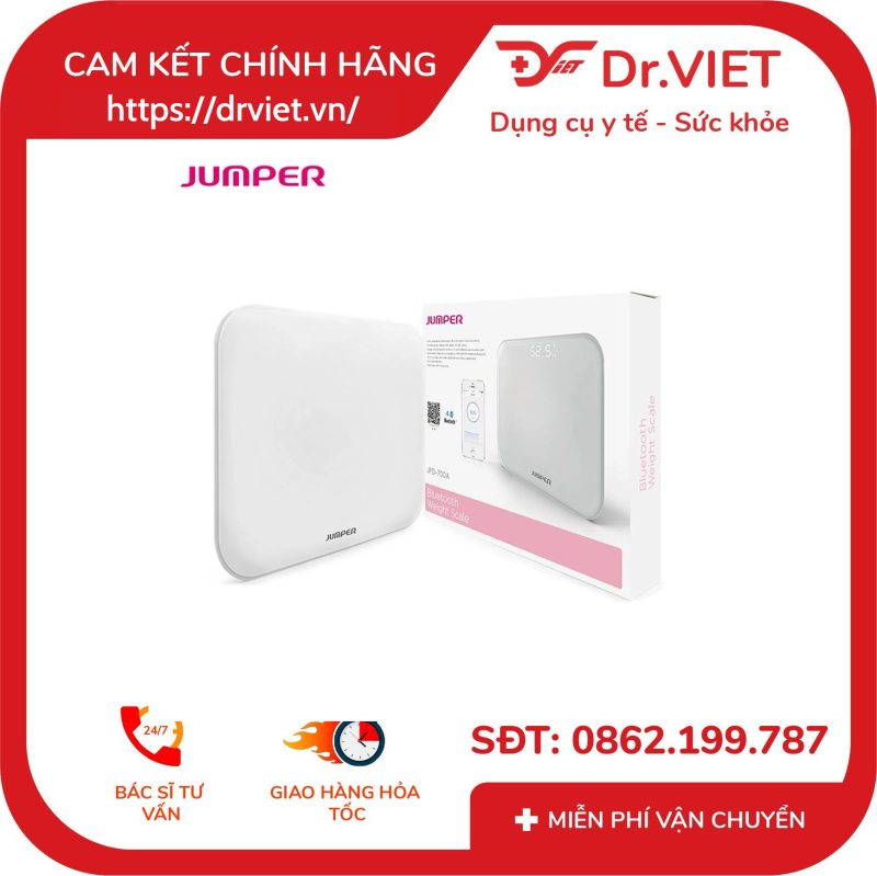 CÂN SỨC KHỎE THÔNG MINH KẾT NỐI APP JUMPER JPD-700A