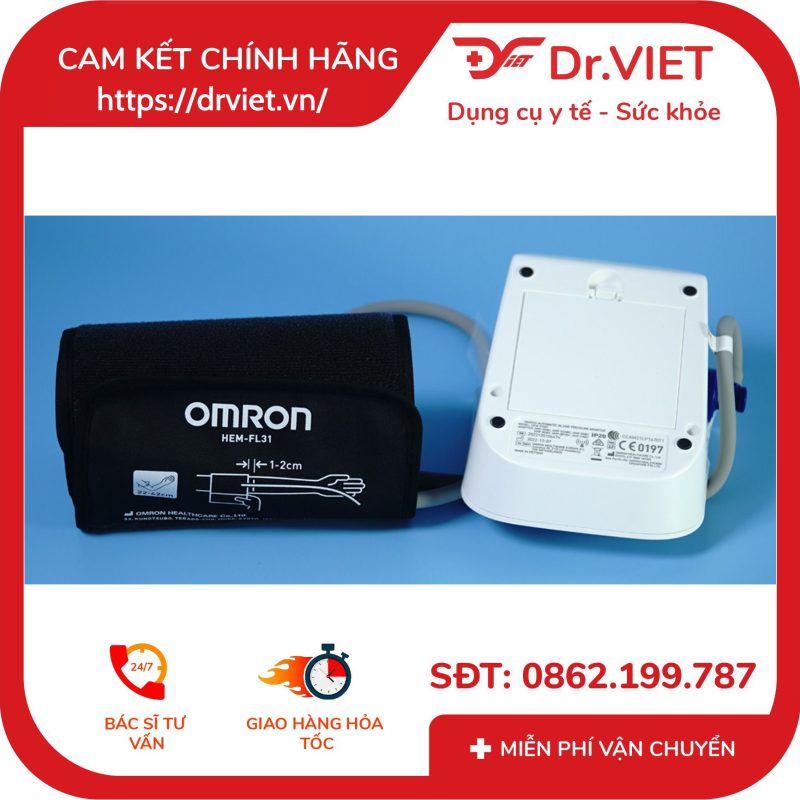 Máy đo huyết áp bắp tay Omron HEM-7156T 18 Máy đo huyết áp bắp tay Omron HEM-7156T