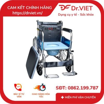 Xe lăn có bô vệ sinh Lucass X-6 – Giải pháp tiện lợi cho người cao tuổi và người bệnh 8 Xe lăn có bô vệ sinh Lucass X-6 – Giải pháp tiện lợi cho người cao tuổi và người bệnh