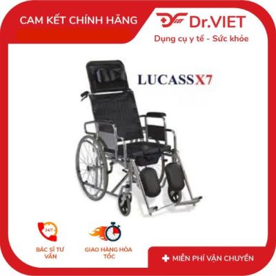 Xe lăn đa năng Lucass X-7 12 Xe lăn đa năng Lucass X-7