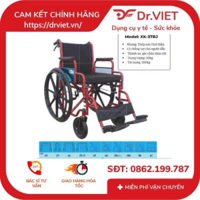 Xe Lăn Tay Lucass X-37BJ 11 Xe Lăn Tay Lucass X-37BJ