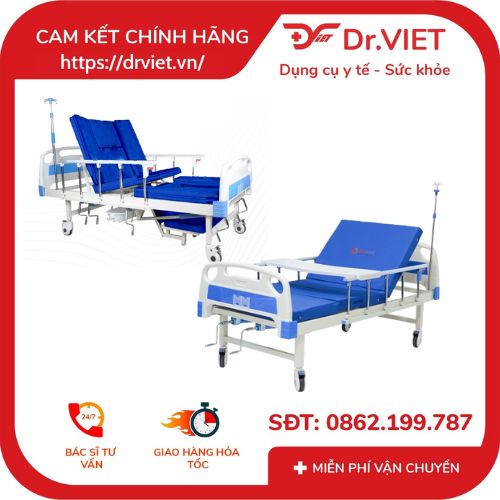 So sánh Giường bệnh nhân đa năng cơ 5 Humed HM-C5 và Giường bệnh nhân cơ 2 tay quay Humed HM-C2