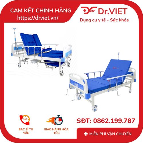 So sánh Giường bệnh nhân đa năng cơ 5 tay quay Humed HM-C5 và Giường bệnh nhân cơ 3 tay quay Humed HM-C3