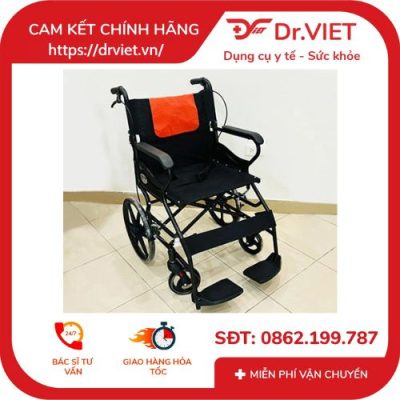Xe lăn du lịch sắt sơn siêu nhẹ Lucass X-92