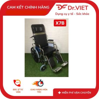 Xe lăn đa năng Lucass X-7B 4 Xe lăn đa năng Lucass X-7B