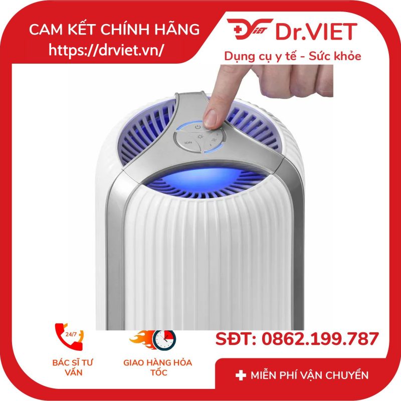 Máy lọc không khí phòng ngủ Homedics AP-T10-WT 11 Máy lọc không khí phòng ngủ Homedics AP-T10-WT
