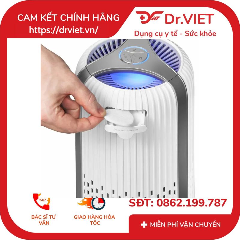 Máy lọc không khí phòng ngủ Homedics AP-T10-WT 10 Máy lọc không khí phòng ngủ Homedics AP-T10-WT