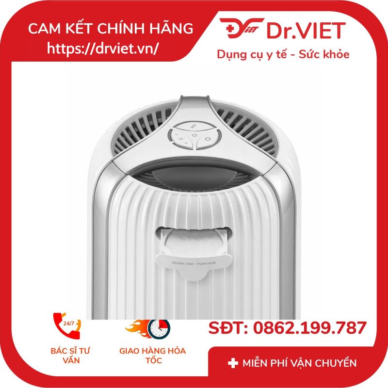 Máy lọc không khí phòng ngủ Homedics AP-T10-WT 12 Máy lọc không khí phòng ngủ Homedics AP-T10-WT