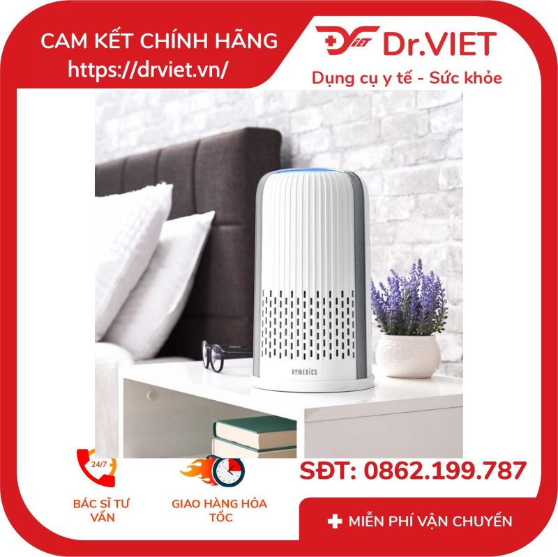Máy lọc không khí phòng ngủ Homedics AP-T10-WT