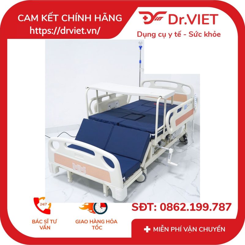 Giường bệnh nhân điện đa năng Humed HM-E4