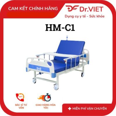 So sánh giường cơ đa năng 1 tay quay Humed HM-C1 vs giường cơ đa năng 5 tay quay Humed HM-C5