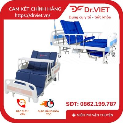 So sánh Giường bệnh nhân đa năng cơ 5 tay quay Humed HM-C5 và Giường bệnh nhân điện đa năng Humed HM-E4.