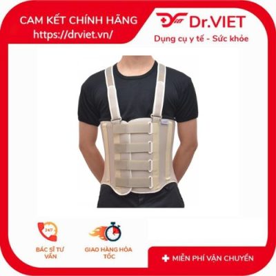Áo nâng đỡ, cố định tạm thời cột sống lưng, thắt lưng H3-ORBE