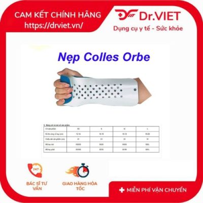 Nẹp Colles tay Orbe hỗ trợ cố định tay trước phẩu thuật 2025 3 Nẹp Colles tay Orbe hỗ trợ cố định tay trước phẩu thuật 2025