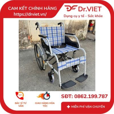 Xe lăn nhôm caro Lucass X-20L - Chiếc