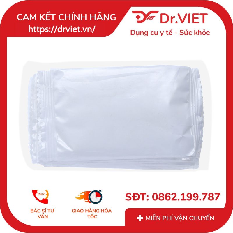 Gạc phẫu thuật Bạch Tuyết (5cm x 6.5cm x 8 lớp) gói 10 miếng 10 Gạc phẫu thuật Bạch Tuyết (5cm x 6.5cm x 8 lớp) gói 10 miếng