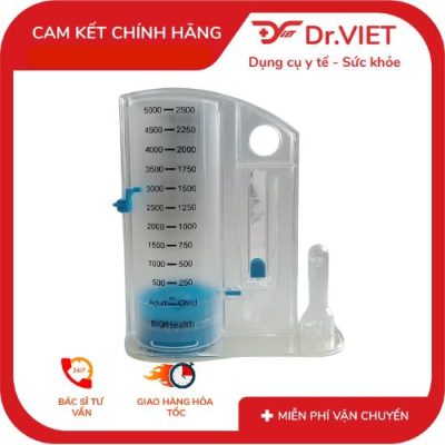 Dụng cụ tập thở BioHealth VIS01: GIẢI PHÁP TOÀN DIỆN GIÚP PHỤC HỒI CHỨC NĂNG HÔ HẤP