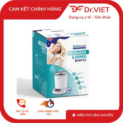Máy Tiệt Trùng và Sấy Khô BioHealth BH8910 – Chăm Sóc Bé Yêu Từ Điều Nhỏ Bé