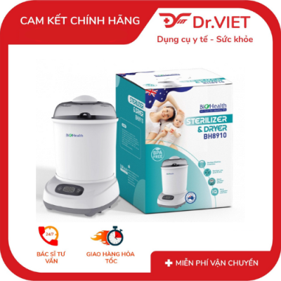 Máy Tiệt Trùng và Sấy Khô BioHealth BH8910 – Chăm Sóc Bé Yêu Từ Điều Nhỏ 12 Máy tiệt trùng và sấy khô BioHealth BH8910