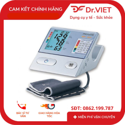 MÁY ĐO HUYẾT ÁP BẮP TAY MICROLIFE BP A100 PLUS 17 MÁY ĐO HUYẾT ÁP BẮP TAY MICROLIFE BP A100 PLUS