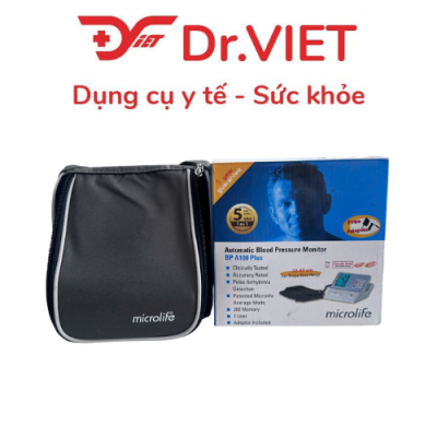 Máy đo huyết áp Microlife BP A100 Plus – Đo huyết áp chính xác, dễ dùng tại nhà