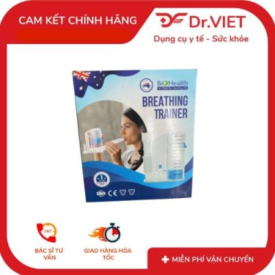 Dụng cụ tập thở BioHealth VIS01: GIẢI PHÁP TOÀN DIỆN GIÚP PHỤC HỒI CHỨC NĂNG HÔ HẤP