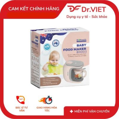 Máy làm thức ăn dặm cho bé BioHealth BH003 4 Máy làm thức ăn dặm cho bé BioHealth BH003