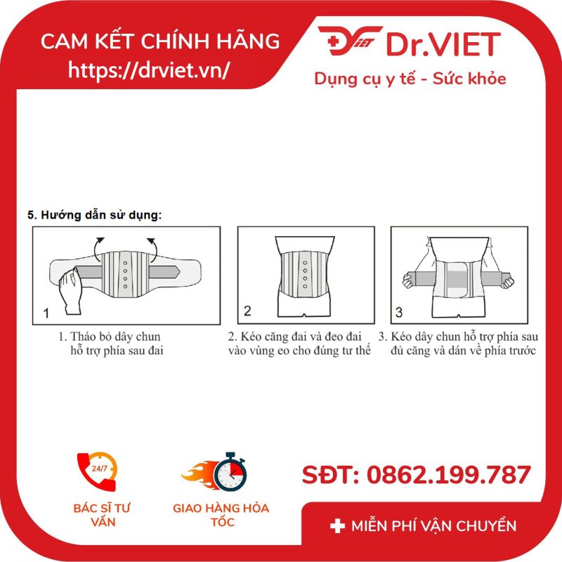 Đai thắt lưng hợp kim nhôm Orbe Giúp giảm chịu lực vùng thắt lưng 11 Đai thắt lưng hợp kim nhôm Orbe Giúp giảm chịu lực vùng thắt lưng