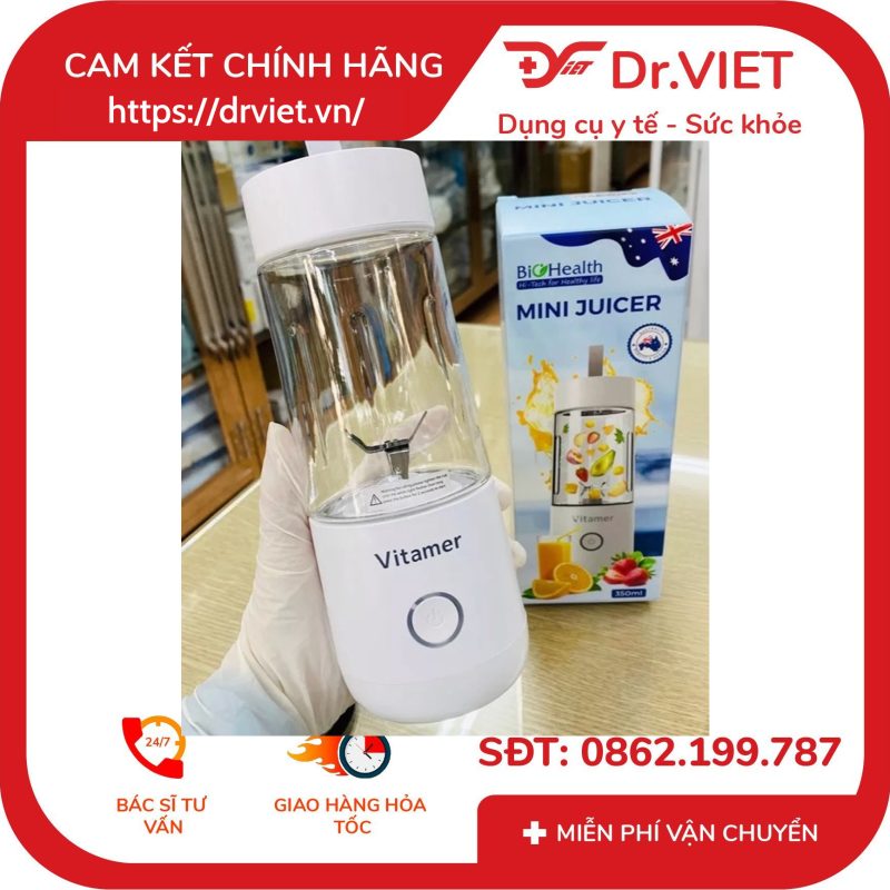 Máy Xay Sinh Tố Cầm Tay Biohealth Mini Juicer 350ml 10 Máy Xay Sinh Tố Cầm Tay Biohealth Mini Juicer 350ml