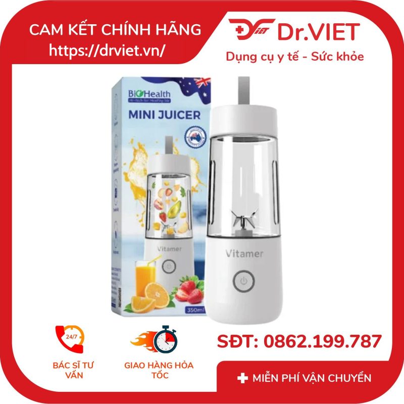 Alternative view of Máy Xay Sinh Tố Cầm Tay Biohealth Mini Juicer 350ml