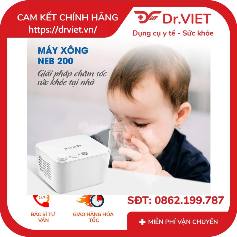 Máy xông khí dung Microlife NEB200 13 Máy xông khí dung Microlife NEB200