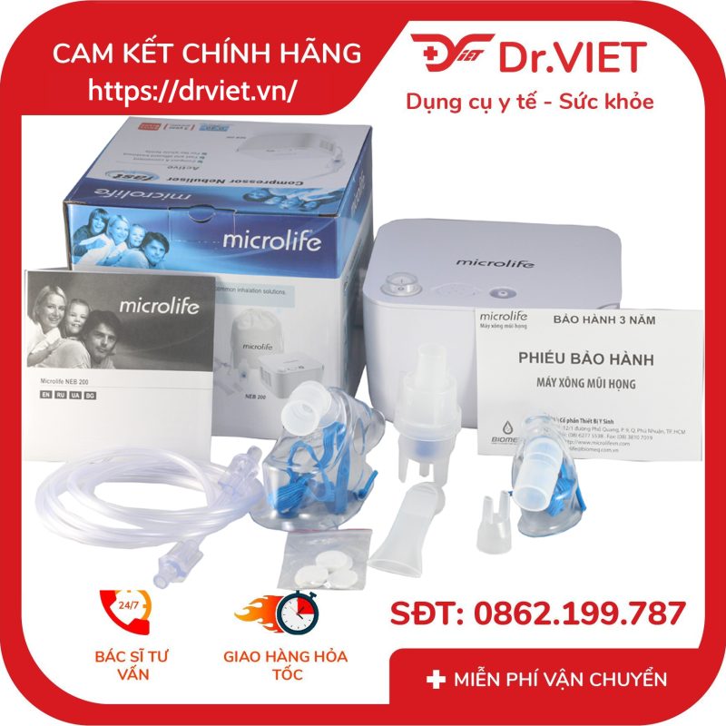 Alternative view of Máy xông khí dung Microlife NEB200