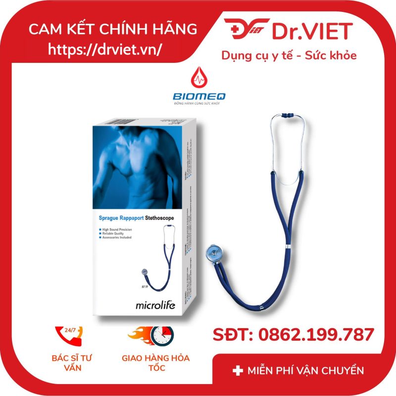Ống nghe y tế 2 dây Microlife ST77 9 Ống nghe y tế 2 dây Microlife ST77