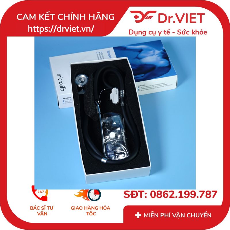 Ống nghe y tế 2 dây Microlife ST77 12 Ống nghe y tế 2 dây Microlife ST77
