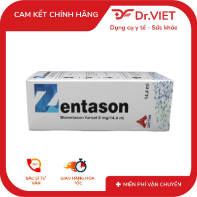 Dung dịch xịt mũi Zentason 14.4ml và 16.8ml Làm sạch mũi 3 Dung dịch xịt mũi Zentason 14.4ml và 16.8ml Làm sạch mũi