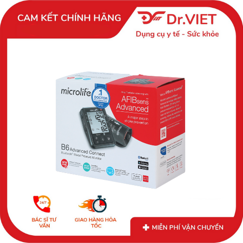 Máy đo huyết áp Microlife B6 Connected Advanced