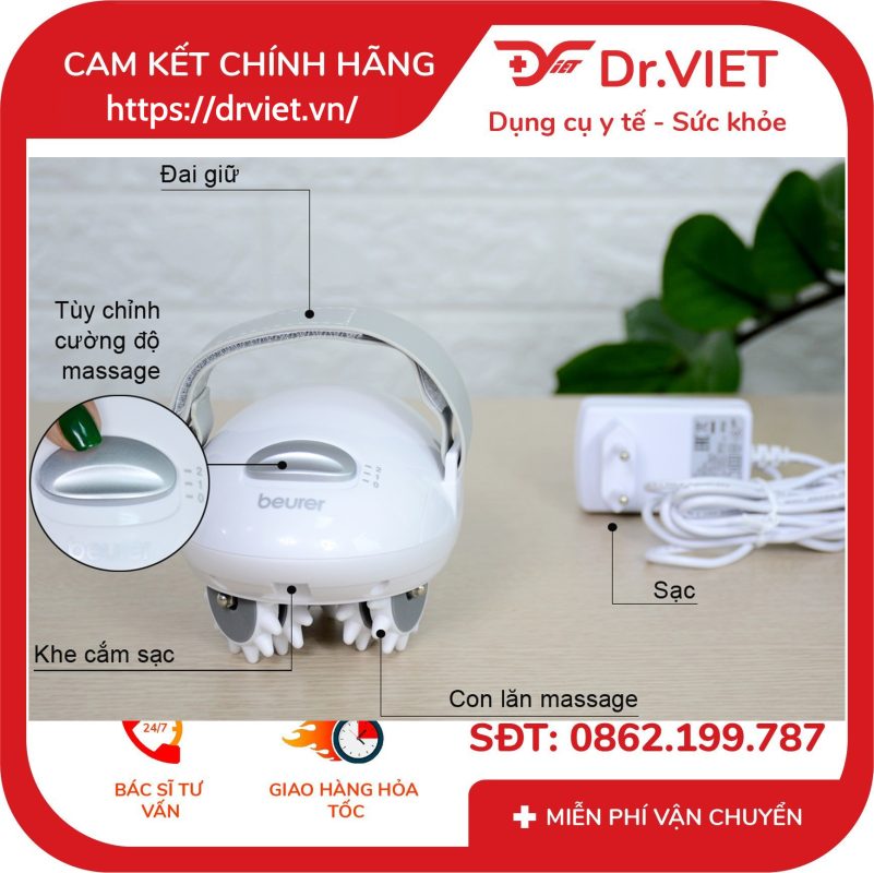 Máy massage cầm tay Beurer CM50 13 Máy massage cầm tay Beurer CM50