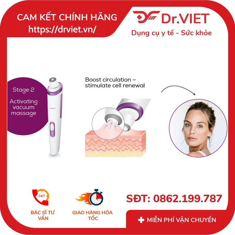 Máy trị liệu da mặt Beurer FC76